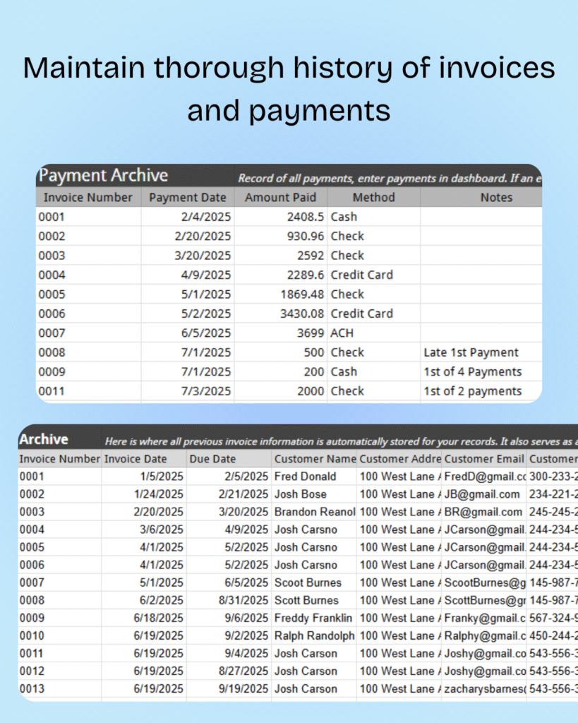 invoice manager